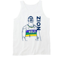 Zion Williamson Nola Favorite Player New Orleans Basketball Fan Vintage Tanktop