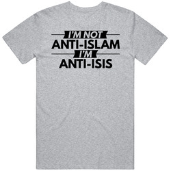 I'm Not Anti Islam I'm Anti Isis Hope Awareness Unity Vintage T Shirt