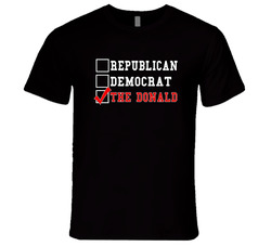 Republican Democrat The Donald Funny Donald Trump Political Vintage T Shirt