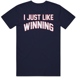 I Just Like Winning New England Football Vintage T Shirt