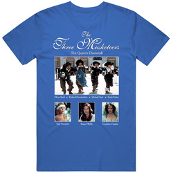 The 3 Three Musketeers Chamberlain Reed York Welch Dunaway Vintage T Shirt