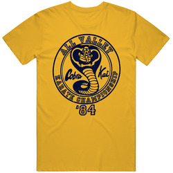 Cobra Kai All Valley Karate Championship Fun The Goldbergs Tv Show Vintage T Shirt Cobra Kai All Valley Karate Championship Fun The Goldbergs Tv Show Vintage T Shirt