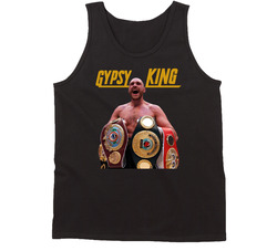Tyson Fury Gypsy King British Boxing Champion Fight Fan Vintage Tanktop
