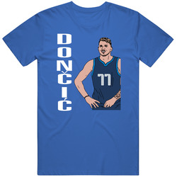 Luka Doncic Favorite Player Comic Look Dallas Basketball Fan Vintage T Shirt