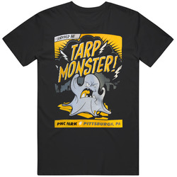 I Survived The Tarp Monster Pittsburgh Vintage T Shirt