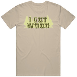 I Got Wood Funny Shaun Of The Dead Popular Movie Vintage T Shirt