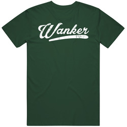 Wanker Funny English British Slang Bad Profanity Distressed Vintage T Shirt