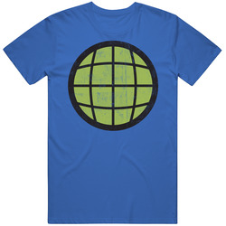 Captain Planet Symbol 90s Cartoon Distressed Vintage T Shirt