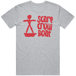 Scare Crow Boat Fun Parks And Recreation Popular Tv Show Vintage T Shirt Scare Crow Boat Fun Parks And Recreation Popular Tv Show Vintage T Shirt