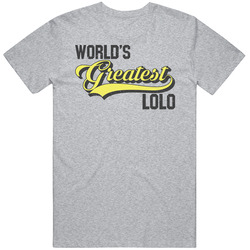 World's Greatest Lolo Filipino Grandfather Distressed Vintage T Shirt