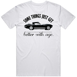 1963 Chevrolet Corvette Sting Ray Better With Age Vintage Car Vintage T Shirt