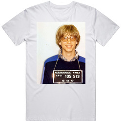 Bill Gates Celebrity Mugshot Vintage Grunge Look Fan Vintage T Shirt