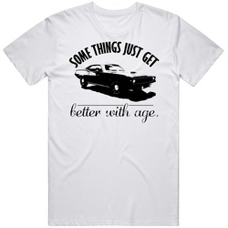 1970 Plymouth Hemi Cuda Better With Age Vintage Car Vintage T Shirt