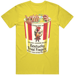 Kentucky Fried Fingers Funny The Bad News Bears 70s Movie Vintage T Shirt