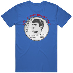 Daniel Jones It's Danny Dimes Time New York G Football Fan Vintage T Shirt