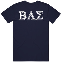 Bae Greek Letters Funny College Faternity Sorority Vintage T Shirt