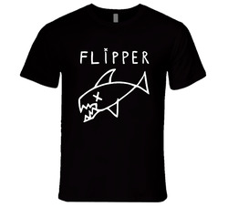 Flipper Punk Band Fun Parenthood Popular Tv Show Vintage T Shirt