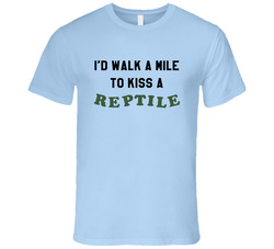 Id Walk A Mile To Kiss A Reptile Funny Married With Children Tv Show Vintage T Shirt Id Walk A Mile To Kiss A Reptile Funny Married With Children Tv Show Vintage T Shirt