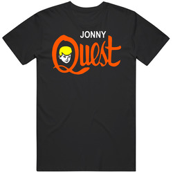 Jonny Quest Tv Cartoon Retro Black Vintage T Shirt Jonny Quest Tv Cartoon Retro Black Vintage T Shirt