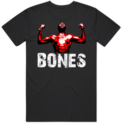 Jon Jones Bones Mma Fighter  Card Fan Vintage T Shirt