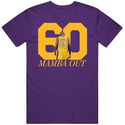 Kobe Bryant Finale Game 60 Points La Los Angeles Basketball Fan Vintage T Shirt