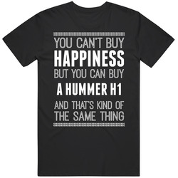 Buy A Hummer H1 Happiness Car Lover Vintage Car T Shirt