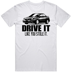 Drive It 2002 Subaru Wrx Car Vintage Car T Shirt