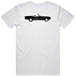 1971 Mercedes Sl Class 450sl V8 R107 B And W Vintage Car Lover Driver Fan Gift Vintage Car T Shirt