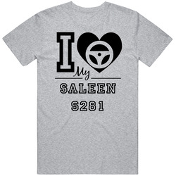 I Drive My Saleen S281 Heart Car Lover Vintage Car T Shirt