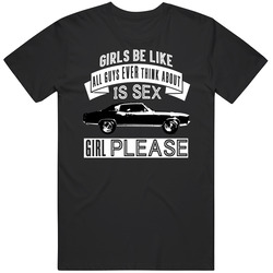 Guys Think About Sex And 1971 Chevrolet Monte Carlo Ss 454 425bhp Vintage Car Fan Vintage Car T Shirt