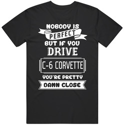Nobody Is Perfect Vintage Car T Shirt