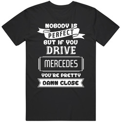 Nobody Is Perfect Vintage Car T Shirt