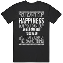 Buy An Oldsmobile Toronado Happiness Worn Look Car Lover Vintage Car T Shirt