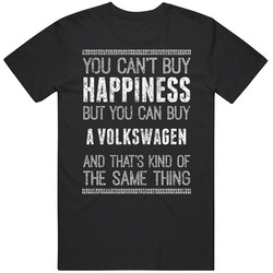 Buy A Volkswagen Happiness Worn Look Car Lover Vintage Car T Shirt