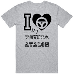I Drive My Toyota Avalon Heart Car Lover Vintage Car T Shirt