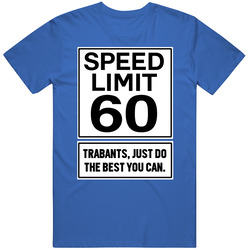 Trabant Speed Limit Fast Car Lover Vintage Car T Shirt