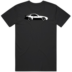 1984 Porsche 944 Turbo B And W Vintage Car Lover Driver Gift Vintage Car T Shirt