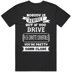 Nobody Is Perfect Vintage Car T Shirt