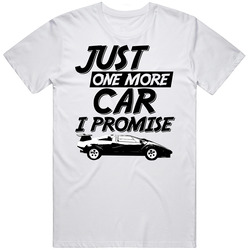 Just One More Car 1982 Lamborghini Countach Lp500s Lover Vintage Vintage Car T Shirt