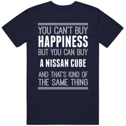 Buy A Nissan Cube Happiness Car Lover Vintage Car T Shirt