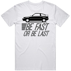 1984 Honda Civic Crx Be Fast Car Vintage Car T Shirt