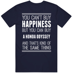 Buy A Honda Odyssey Happiness Car Lover Vintage Car T Shirt