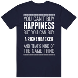 Buy A Rickenbacker Happiness Car Lover Vintage Car T Shirt