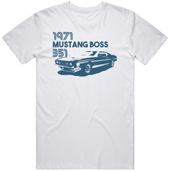 1971 Mustang Boss 351 Classic Car Vintage Car T Shirt