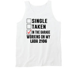 Single Taken Vintage Car Tanktop