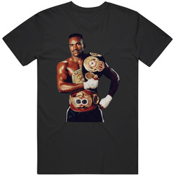 Evander Holyfield Undisputed Champion Boxer Fight Fan Distressed Look Vintage T Shirt