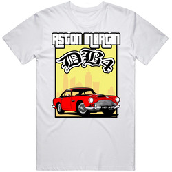 Red 1958 Aston Martin Dbr Grand Theft Auto Gta Cool Car Vintage T Shirt