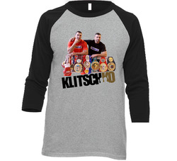 Vitali Klitschko Wladimir Klitschko Brothers Boxing Champions Fight Fan Raglan Vintage Raglan 3/4 Sleeve Shirt