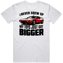Red 1979 Bmw M1 I Never Grew Up Cool Car Vintage T Shirt