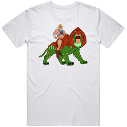 He-man And Battlecat Masters Of The Universe Favorite Characters Fan T Vintage T Shirt